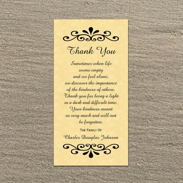 Simpatia Obrigado Cartão com fotos Pergaminho Pare (Criador carregado)