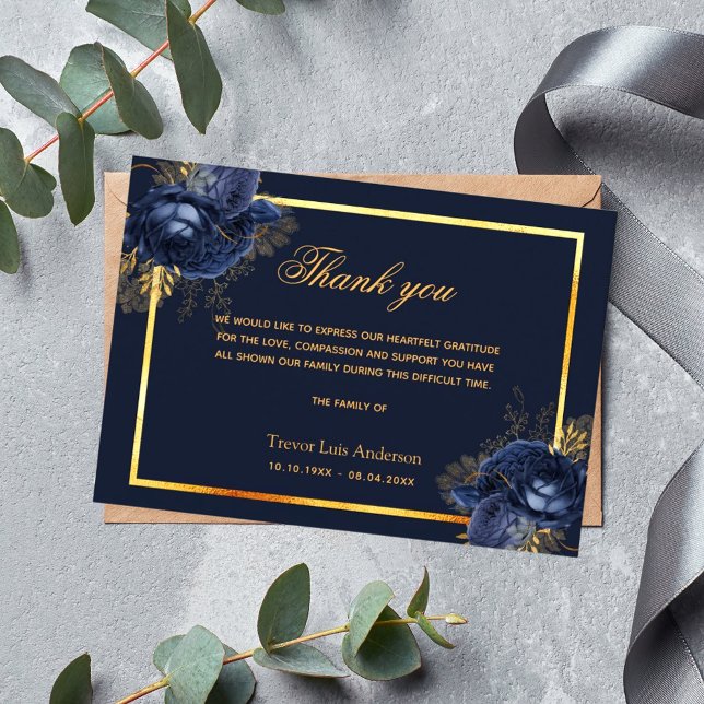 Simpatia ouro azul floral simples (Criador carregado)