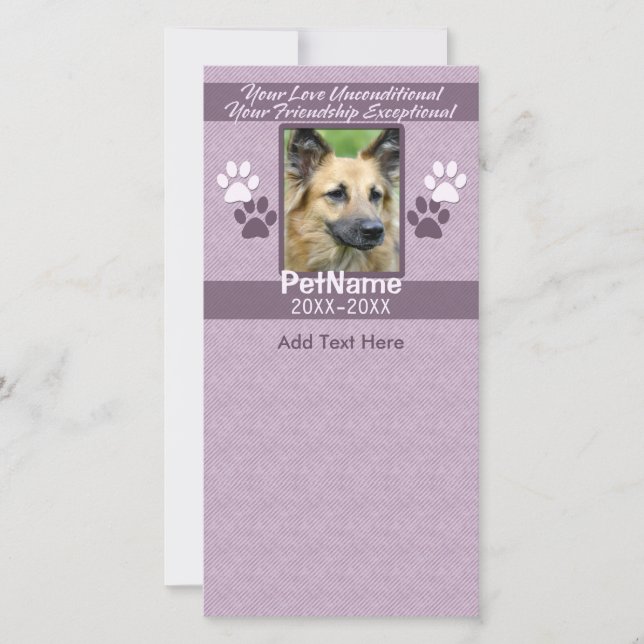 Simpatia Pet de Amor Incondicional Personalizada (Frente)