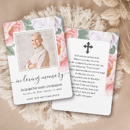 Simpatia por Aquarela Botânica Cartão de Oração Fu