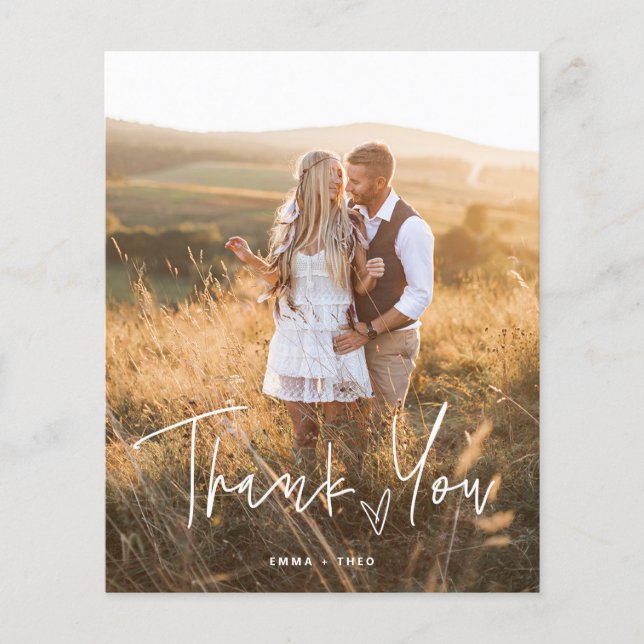 Simple Boho | BUDGET Heart Script Fotografias Obri (Frente)