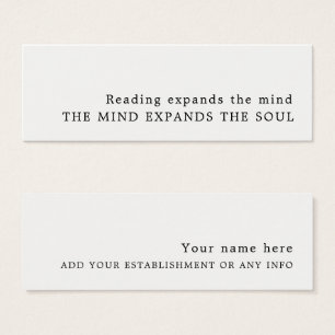 Simple Design Bookmark