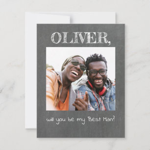 Simple Diversão Você Será Meu Padrinho Foto