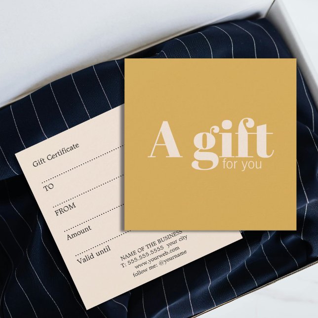 Simple Elegant Golden Yellow Beige Festive  (Criador carregado)