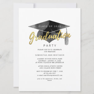 Simple Graduation 2025 Minimalist Party (Formando