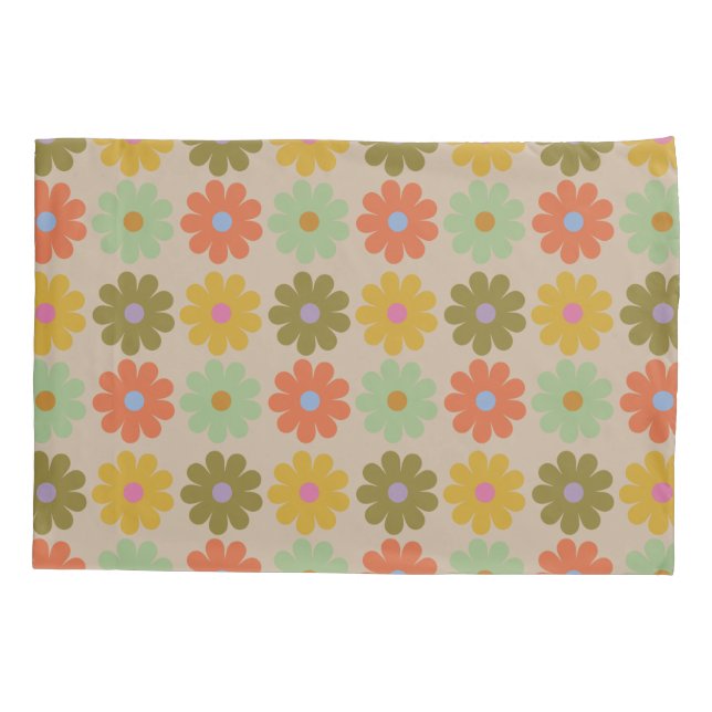 Simple Pastel Vintage Flower Pattern (Verso)