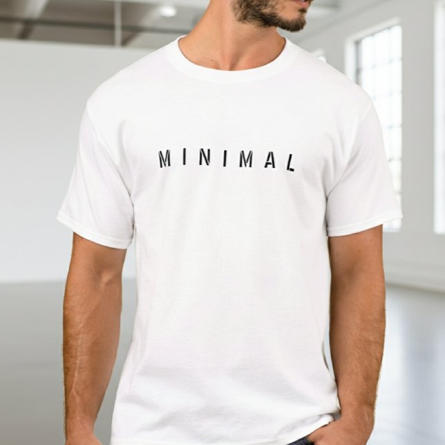 Simple T-shirt, Minimalist T-shirt (Criador carregado)