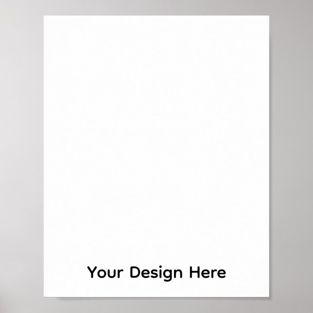 Simple White Background Minimalist Poster Design (Frente)