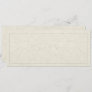 Simples 2 Placa Plana - Simpatia Obrigado Cartões