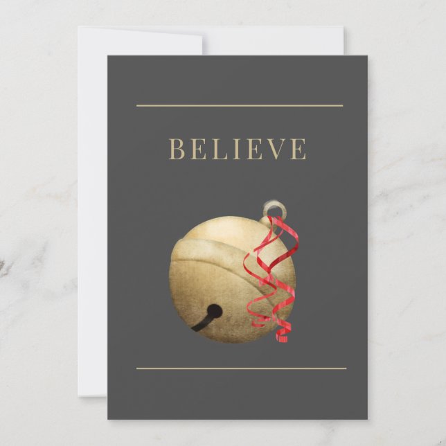 Simples ACREDITE com Jingle Bell Natal (Frente)
