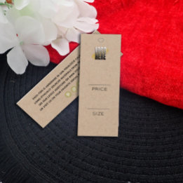 Simples adicione sua etiqueta de preço de vestuári