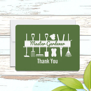 Simples Agradecimento Personalizado de Jardineiro 