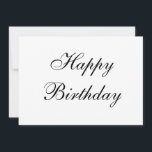 simples cartão de aniversário feliz mínimo<br><div class="desc">projetado para você</div>