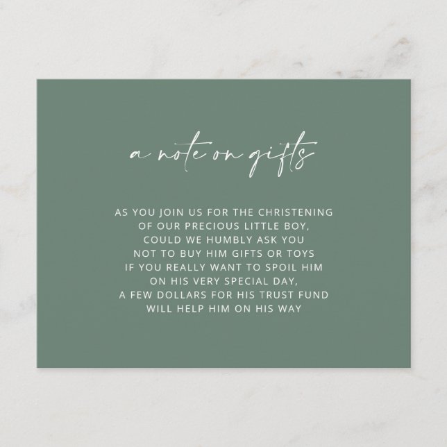 Simples cartão de gabinete de boas intenções de ba (Frente)