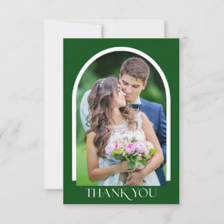 Simples Cartões de agradecimentos de Casamento de