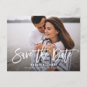 simples casamento rústico salvar o cartão postal