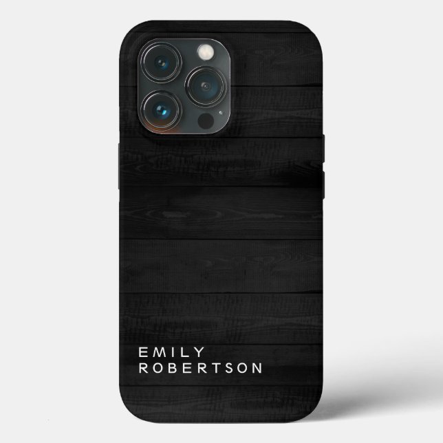 Simples Cinza Simples Tendência Moderna Minimalist (Verso)