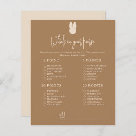 Simples coelho O que tem no seu chá de fraldas