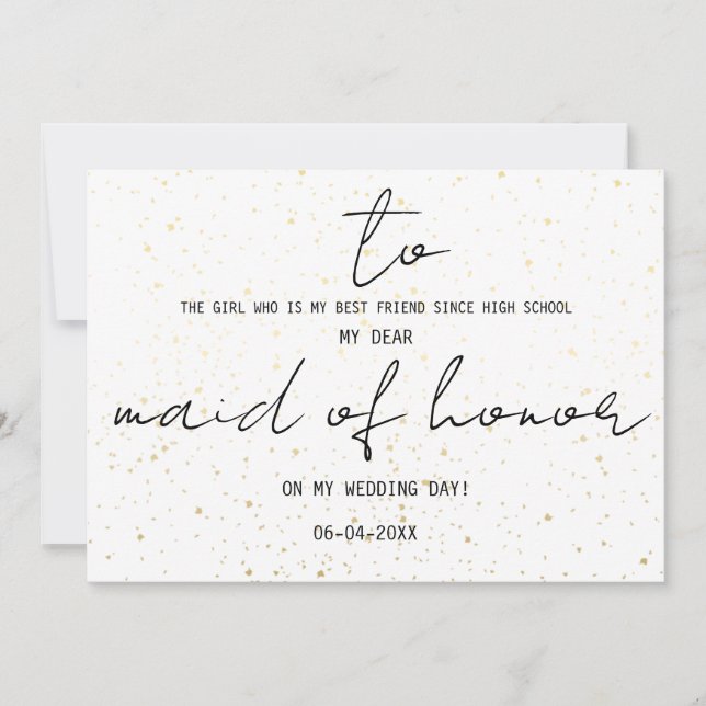 Simples Com Minha Madrinha de casamento No Dia Do  (Frente)