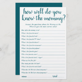 Simples Como Você Conhece Mamães | Teal Keepsael