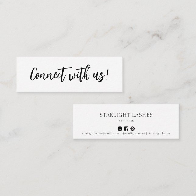 Simples Contato Mínimo Com A Placa De Inserção (Frente/Verso)