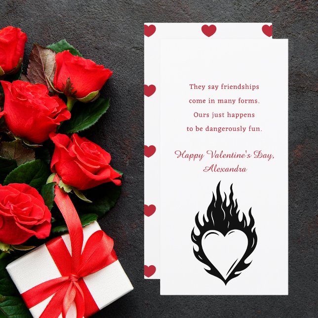 Simples Corações Engraçado Cartão de Namorados de  (Criador carregado)