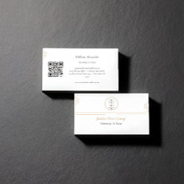 Simples e elegante Procurador/ Cartão de visita