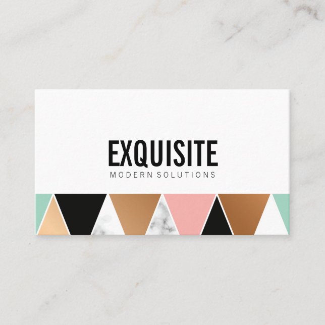 Simples e profissional com Cartão de visita de íco (Frente)