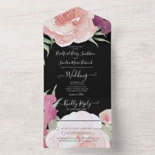 Simples Elegante Blush Fushia Rosa