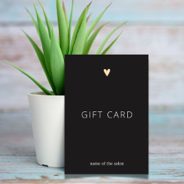 Simples Elegante Cinza Escura Dourada Beleza Cardí