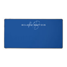 Simples Elegante Marinho Azul Minimalista Dois Mon