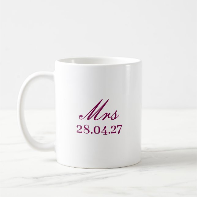 SIMPLES ELEGANTES CANECAS PERSONALIZADAS PARA DIA  (Esquerda)