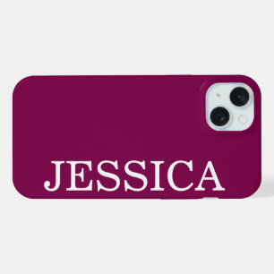 SIMPLES ELEGANTES CAPAS DE TELEFONE PERSONALIZADAS
