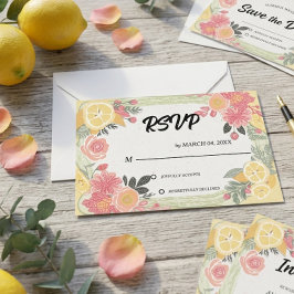 Simples Elegantes Clássicos RSVP de Casamento Mode