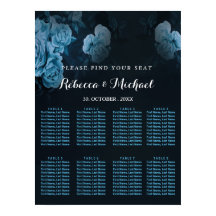 Simples Flora Dourada Geométrico Poster