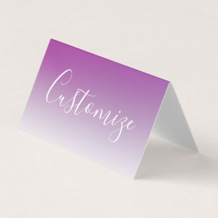 Simples Gradiente Ombre Roxo Minimalista Moderno
