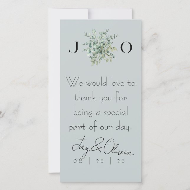 Simples guardanapos de casamentos Elegante (Frente)