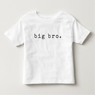 Simples "irmão grande". Siblings Toddler T-shirt
