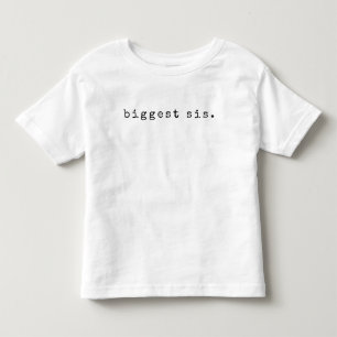Simples "maior irmã". Siblings Toddler T-shirt