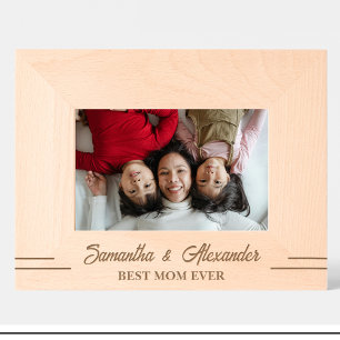Simples Melhor Mãe, alguma vez, Nomeia Moldura de
