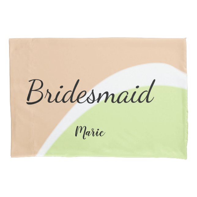 SIMPLES MINIMAL adicione seu nome bridesmaid perso (Frente)