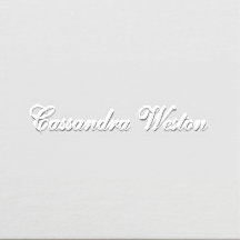 Simples Minimalista Elegante #11 Apenas Nome em Ro