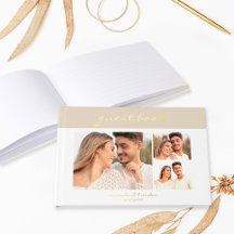 Simples Moderno Areia Bege Script Letra Manual Fot