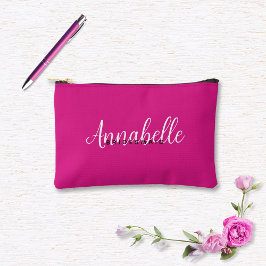 Simples Moderno Rosa Magenta Casamento Personaliza