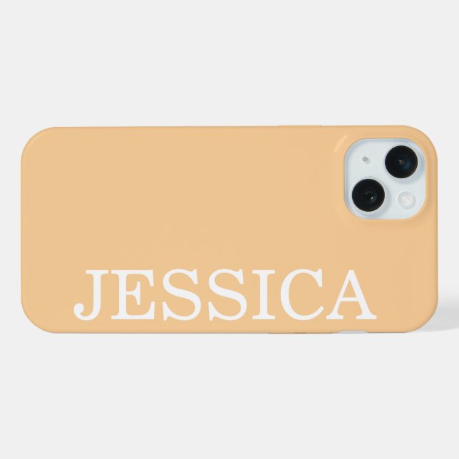 SIMPLES PERSONALIZADAS NOME MODERNO MINIMALISTA (Verso Horizontal)