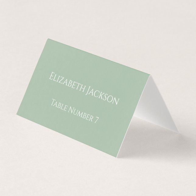 Simples Placas de Recepção de Casamento com Eucali (Frente)