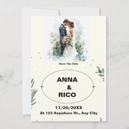 SIMPLES&ROMÂNTICO: CARTÕES SALVE A DATA ROMÂNTICOS