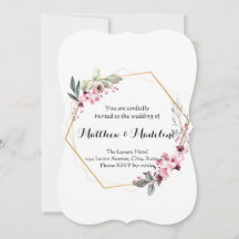 Simples Sem Fuss Esfregar Convites De Casamento Fl