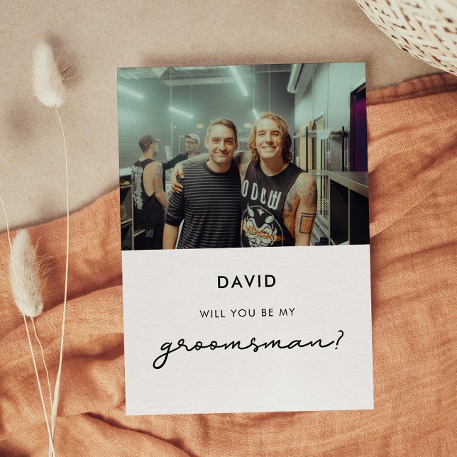 Simples será meu cartão com fotos padrinho de casa (Criador carregado)