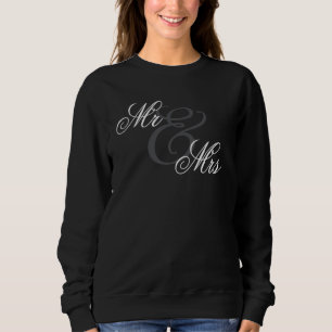 Simples Sr. e Sra. Wedding Honeymoon T-Shirt